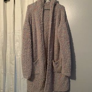 White Birch Popcorn Cardigan
